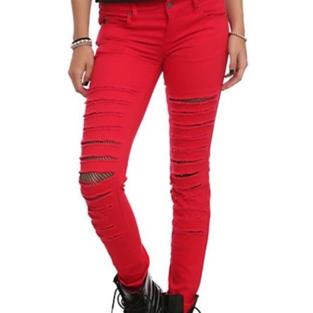 ISO Hot Topic Royal Bones Jeans